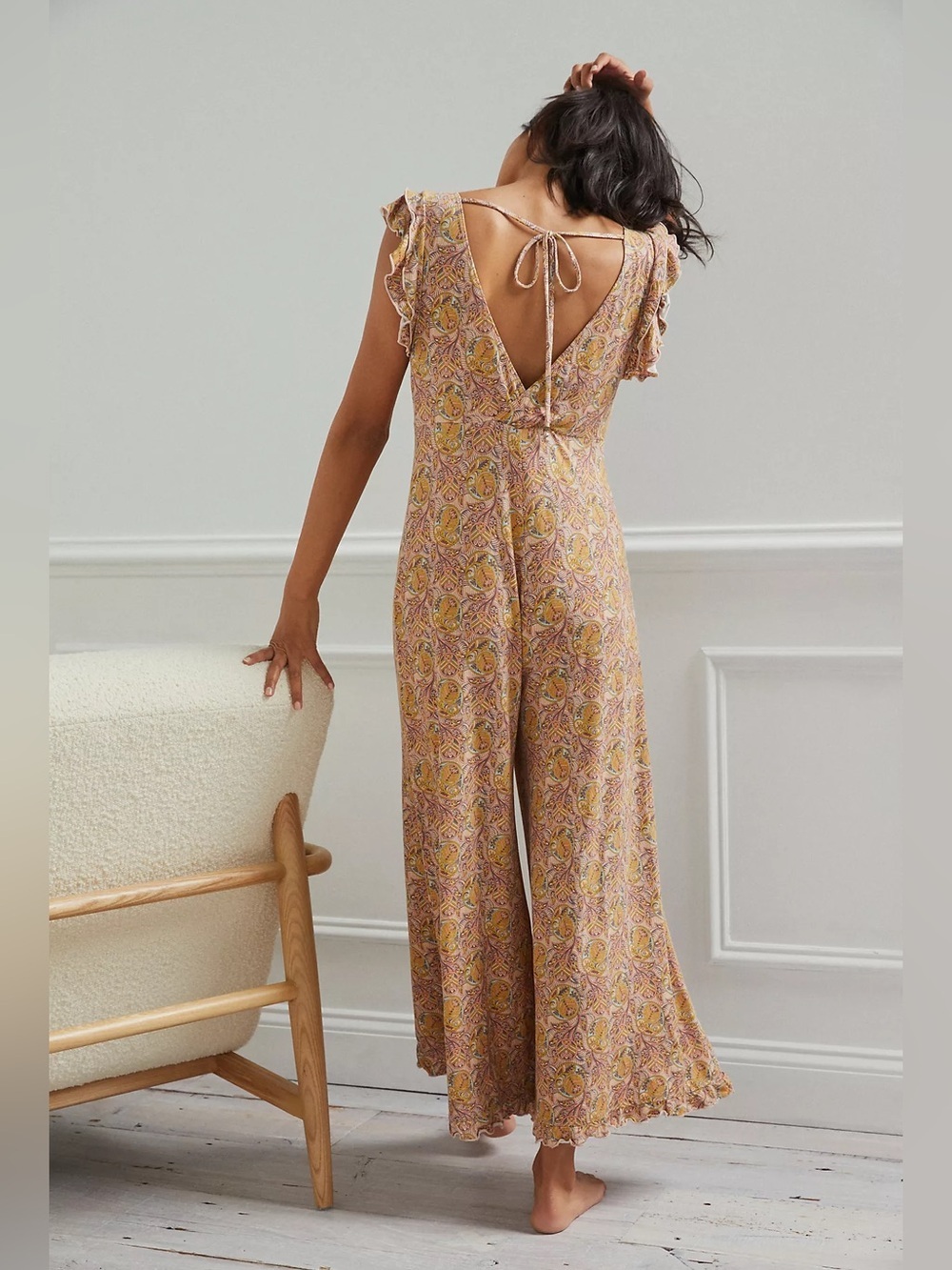 Anthropologie Matilda Ruffled Jumpsuit - Picture 2 of 4